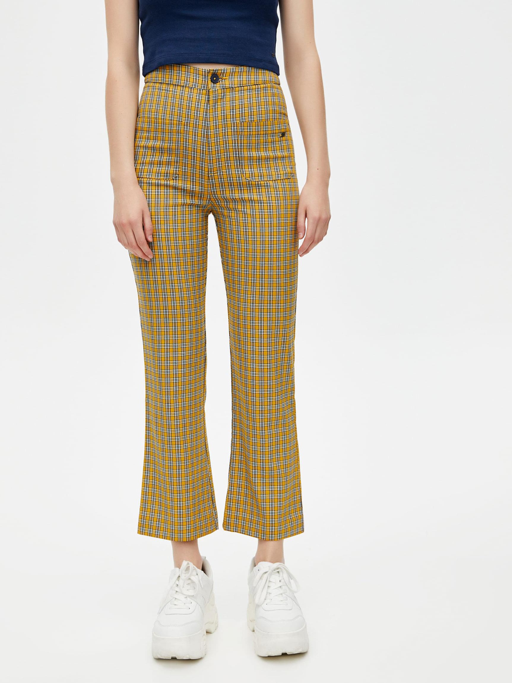

Брюки Pull & Bear 5679/334/311-ACAE XL Желтые с черным