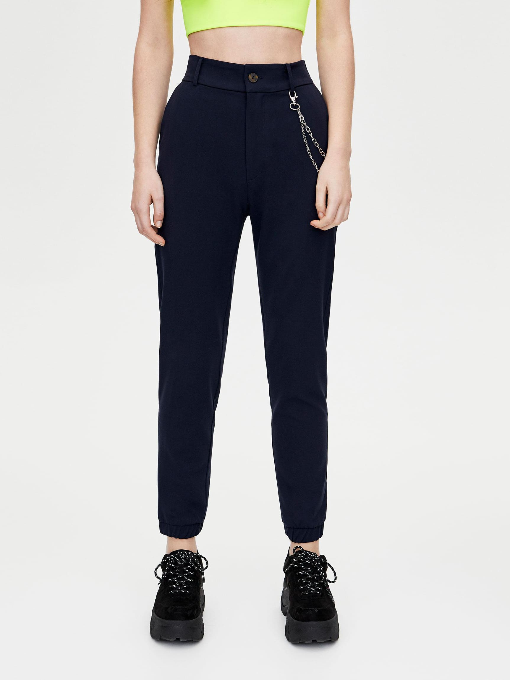 

Брюки Pull & Bear 5678/330/401-AAQJ XL Темно-синие