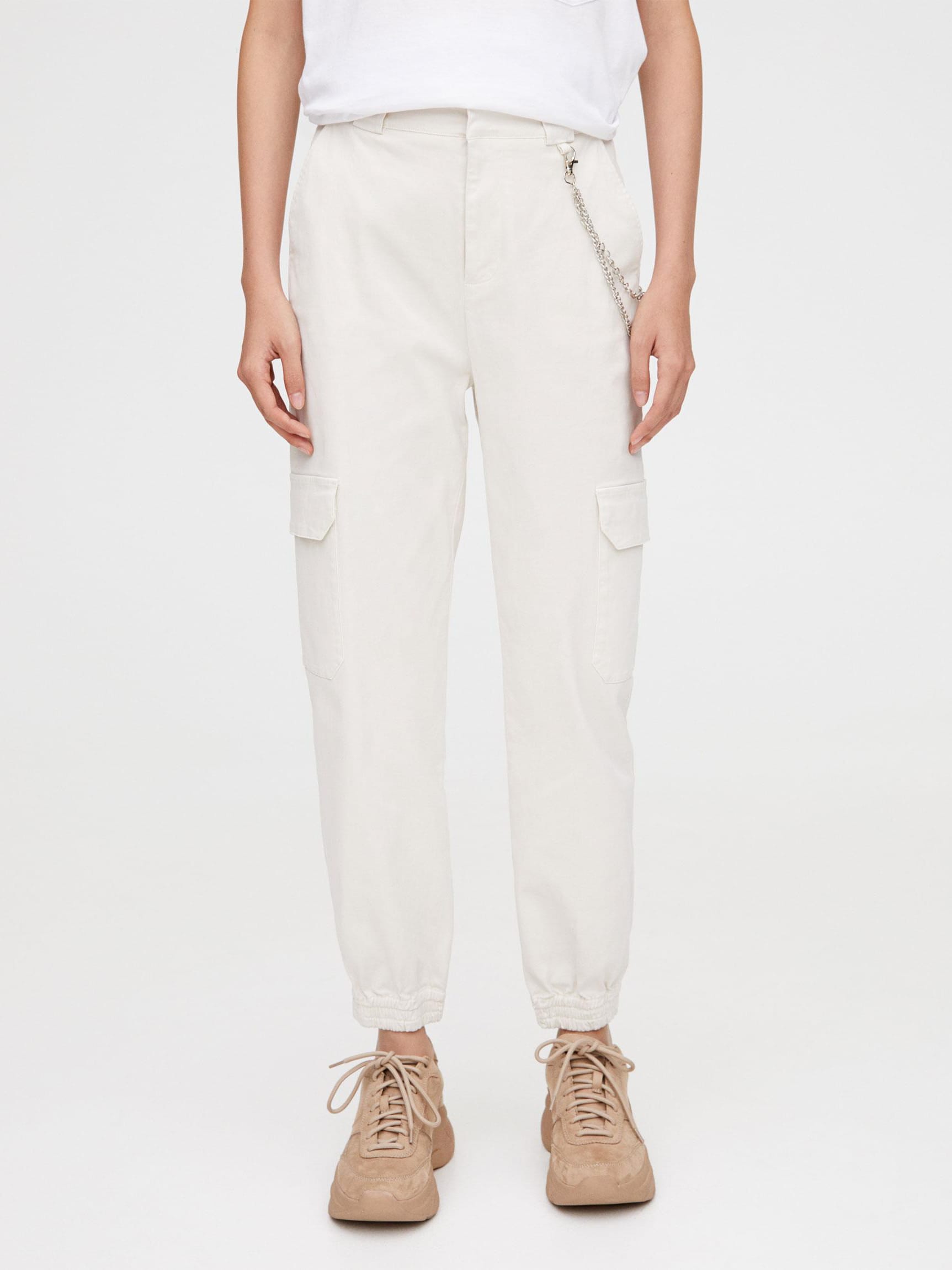 

Брюки Pull & Bear 5678/322/805-ACWJ M Светло-бежевые