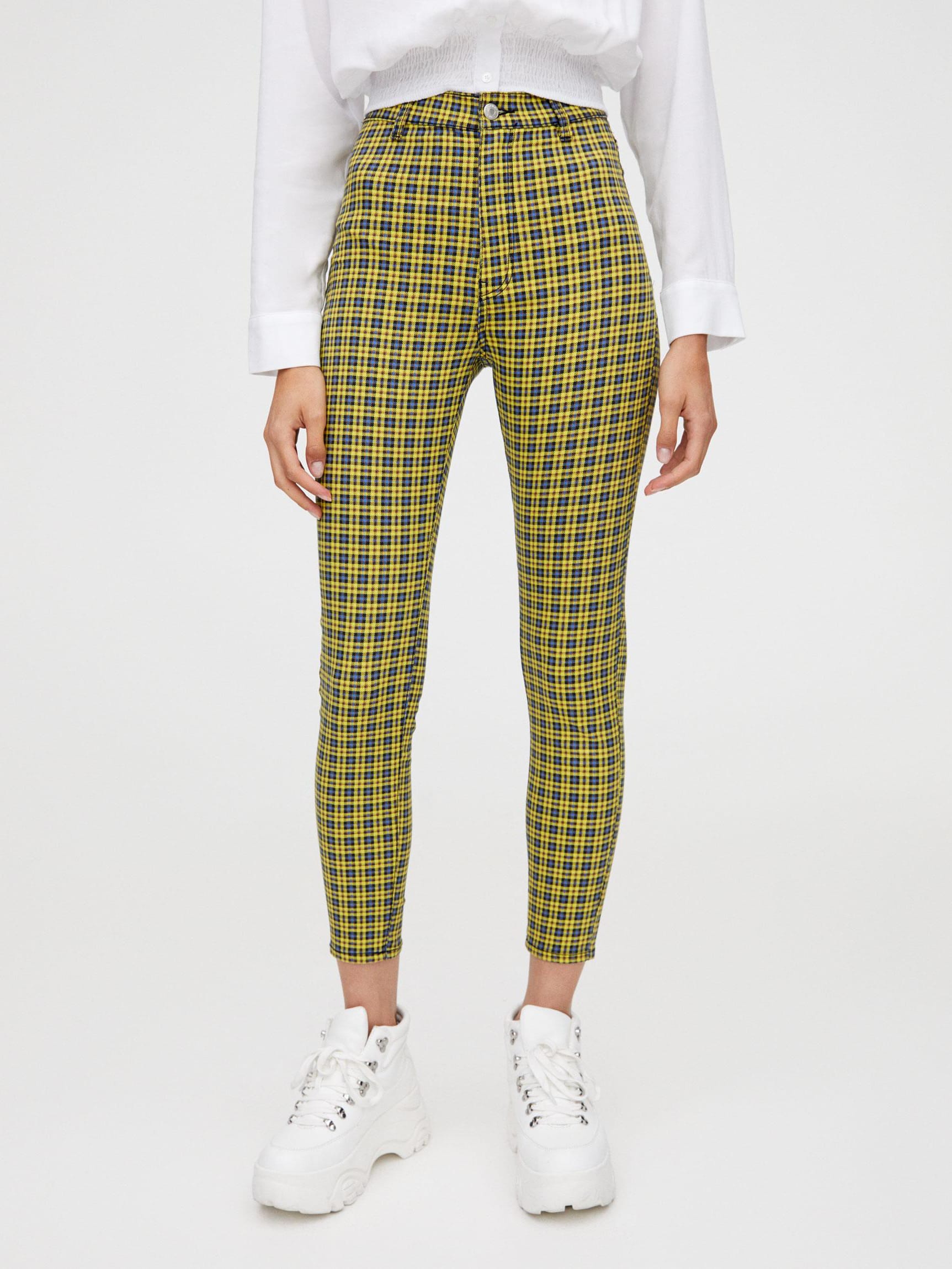 

Брюки Pull & Bear 5678/320/300-ABFN 40 Желтые с синим