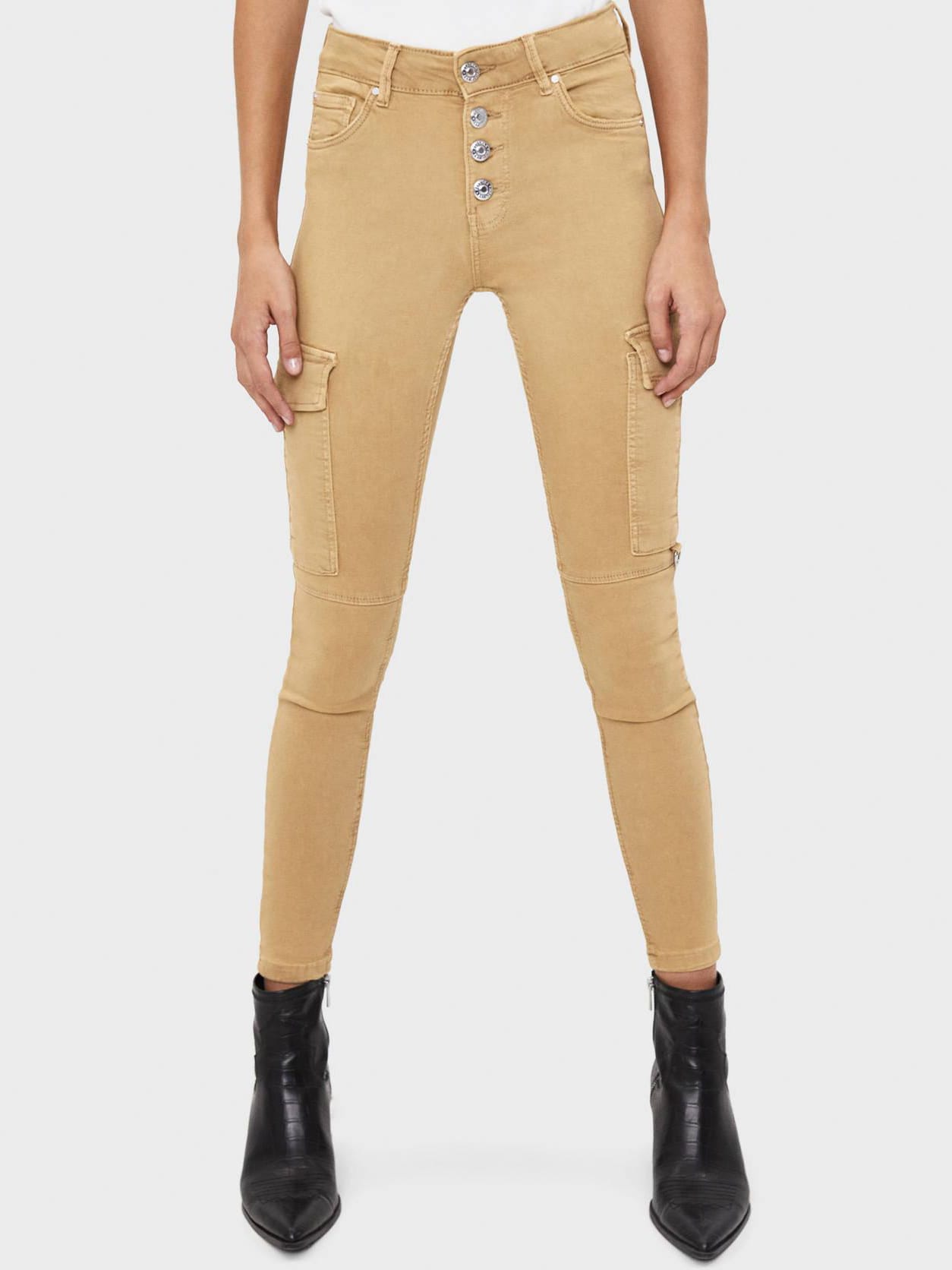 

Джинсы Bershka 5228/777/730-ACTQ 36 Бежевые