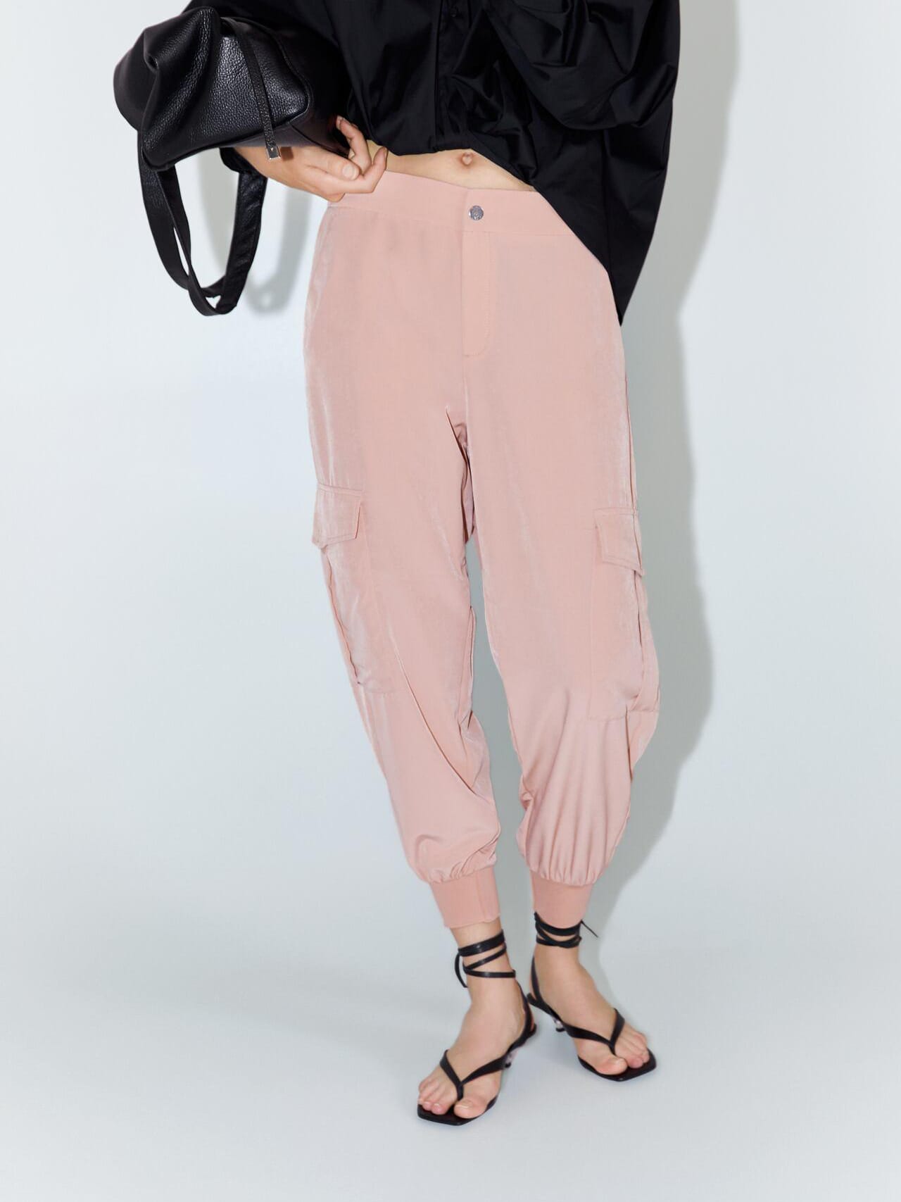 

Брюки Zara 1608/028/942-ACWG XL Розовые