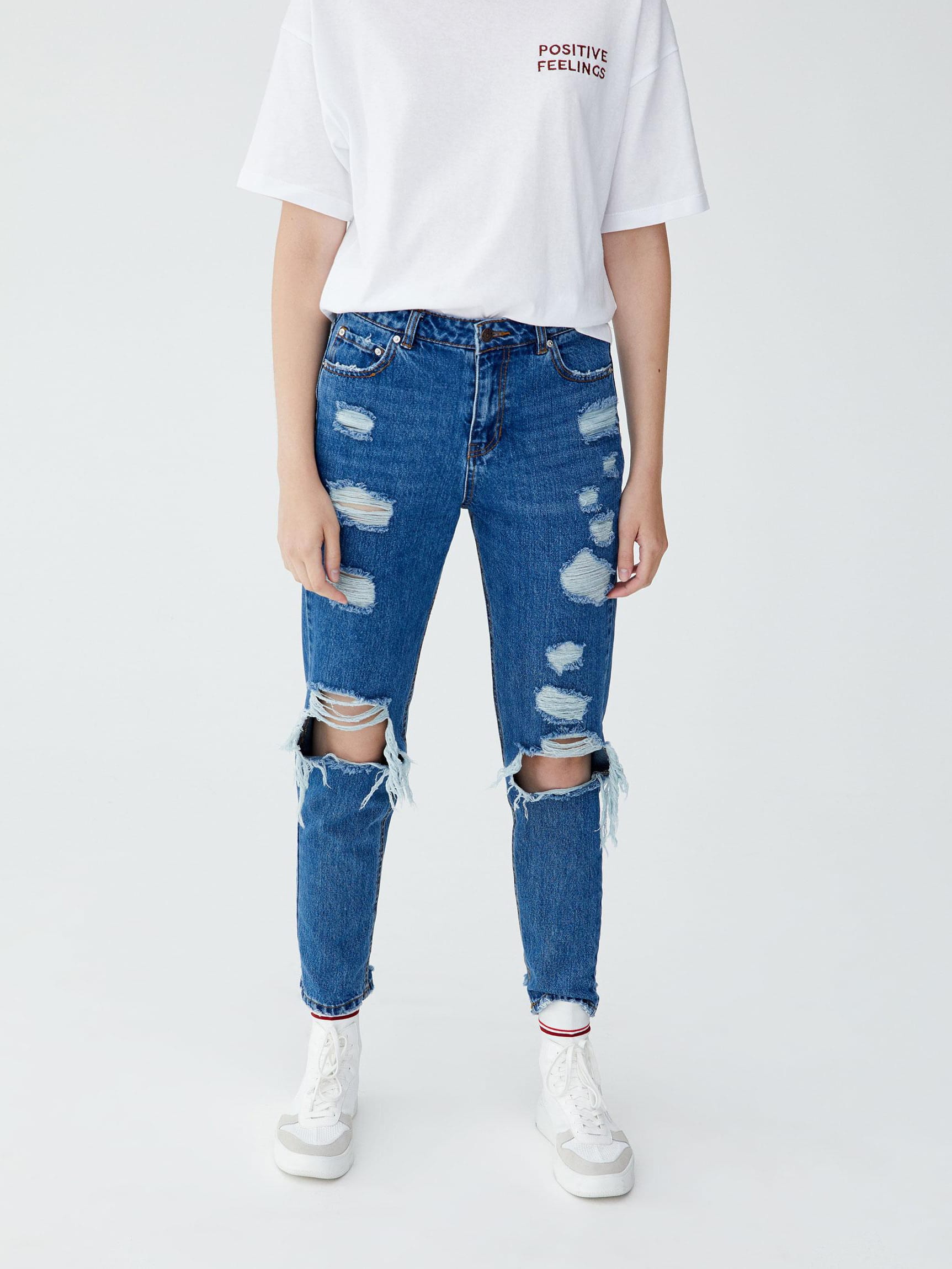 

Джинсы Pull & Bear 9685/132/407-ACXD 42 Синие