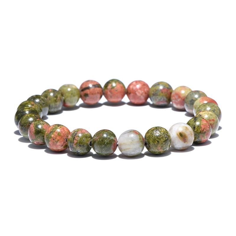 

Браслет из натуральных камней Яшма MS Bracelet Green Jasper 751msb Зеленый 19 размер