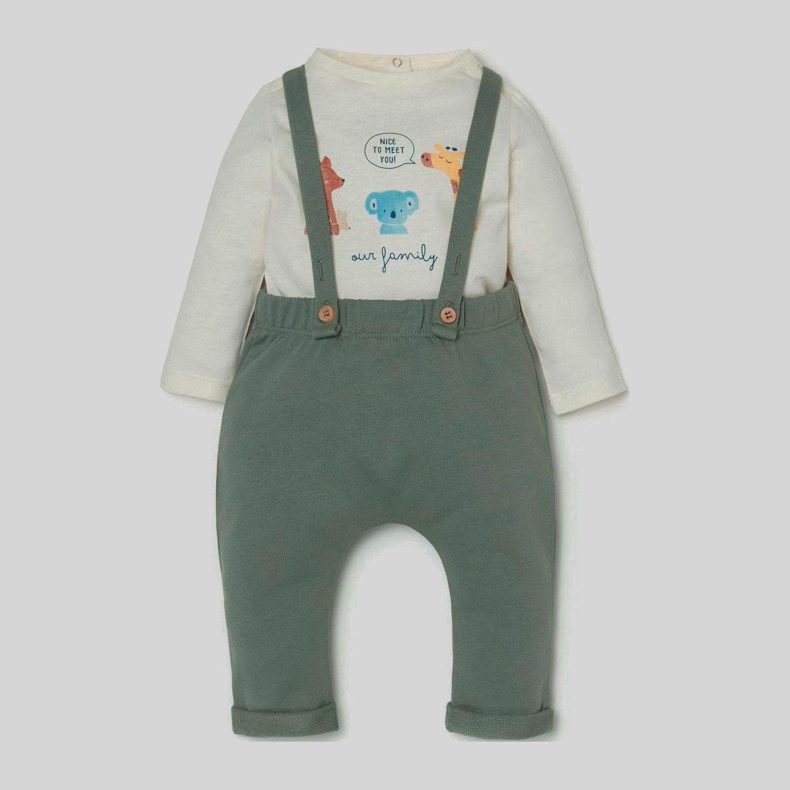 

Полукомбинезон OVS 1119416 62 см Grey