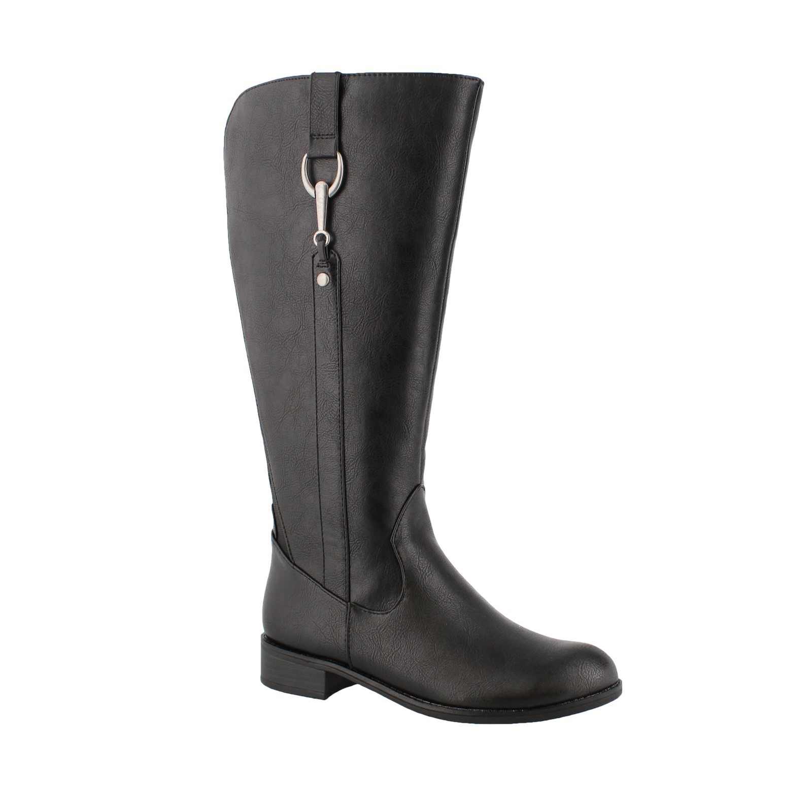 

Сапоги Wide calf черные р.37,5 ( стелька прибл. 22 см )