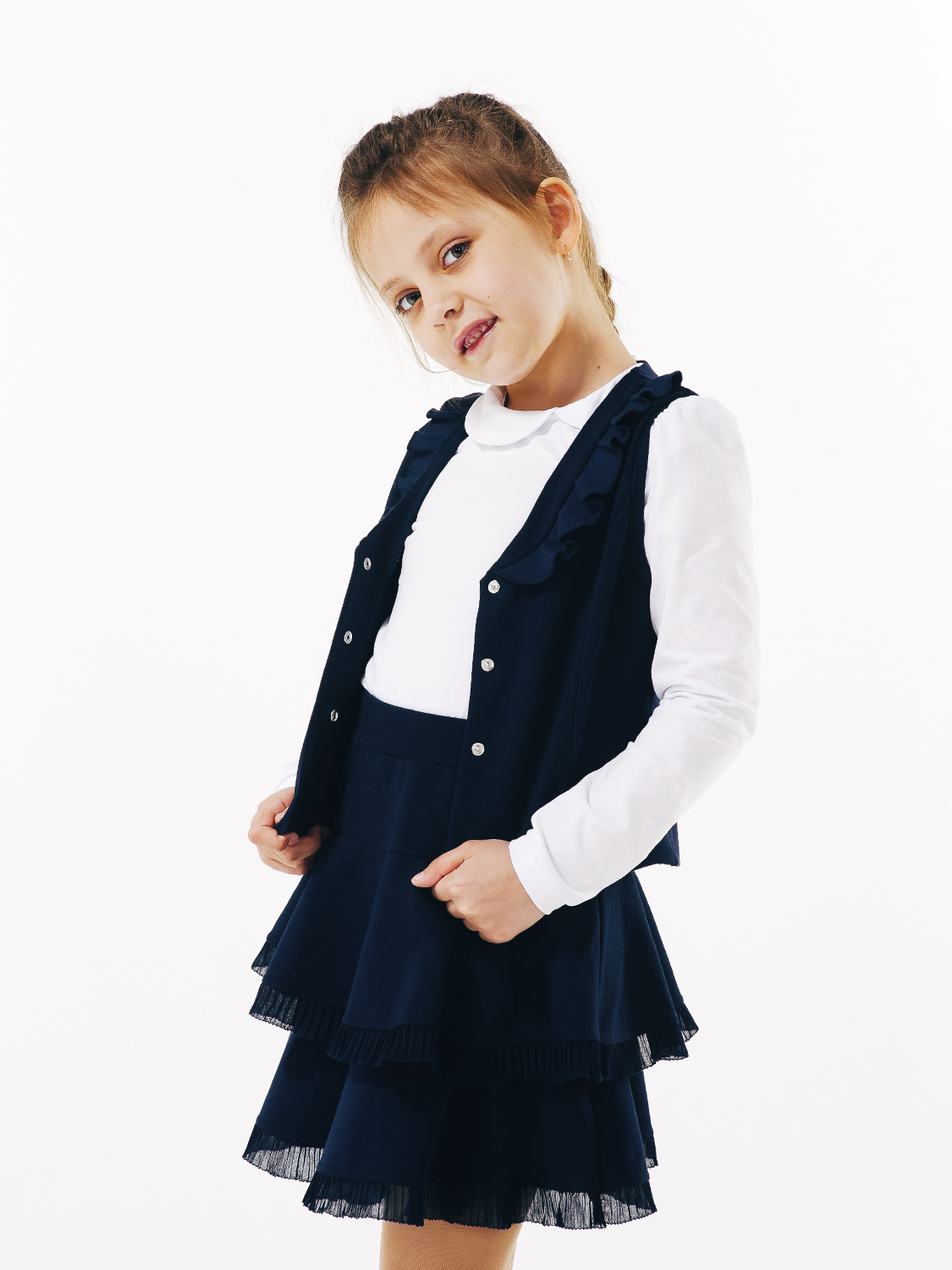 

Жилет Smil 146 Т.синий 116402