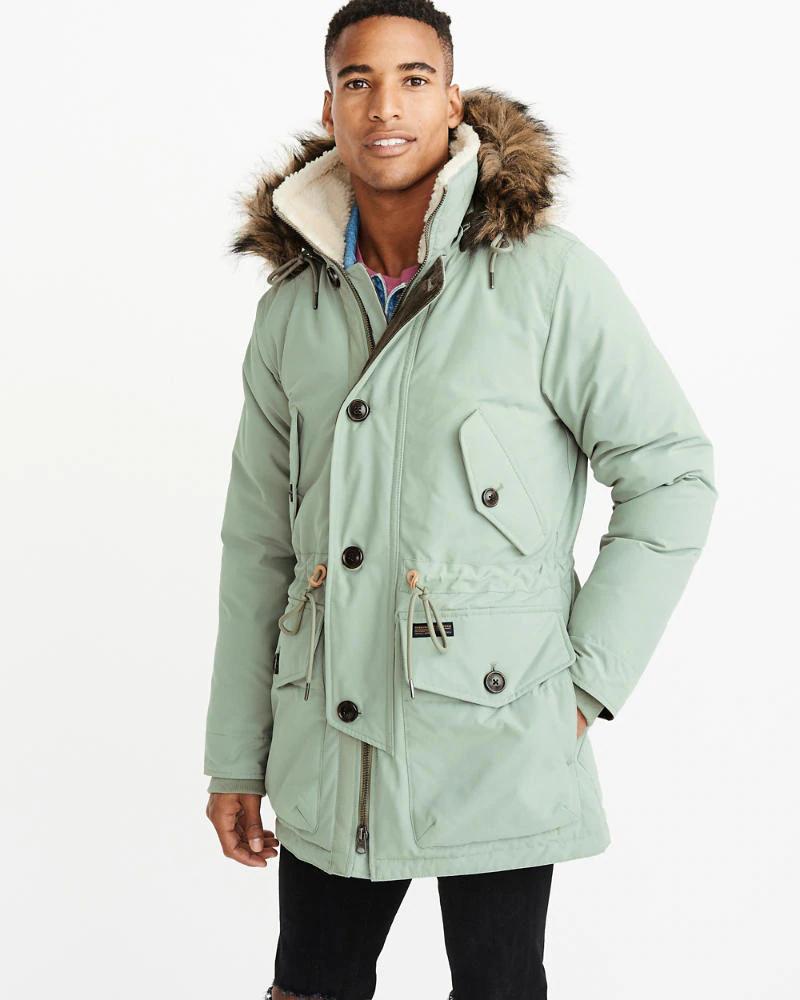 

Парка Abercrombie & Fitch AF5177M M 10306 Оливковый