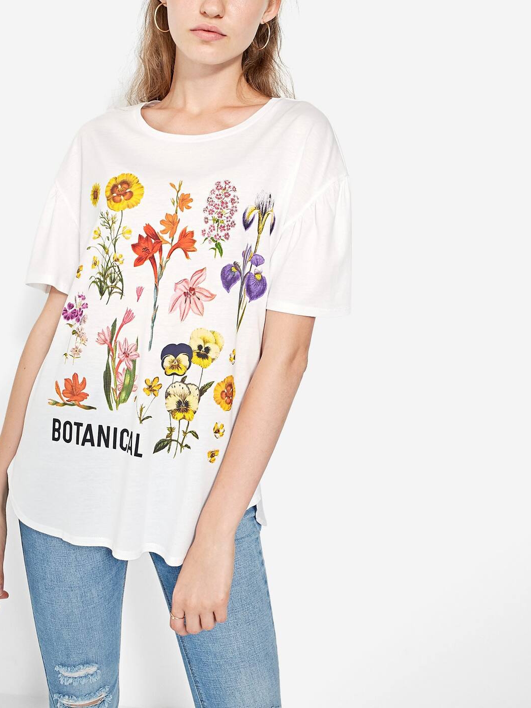 

Футболка Stradivarius 06603075004 S Принт
