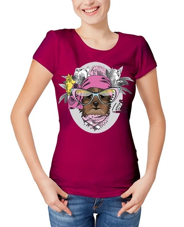 

Футболка женская Файна крамнычка "I like to dress up-2" Бордо  (53000-1052, Футболка женская Файна крамнычка "I like to dress up-2" Бордо L (53000-1052)