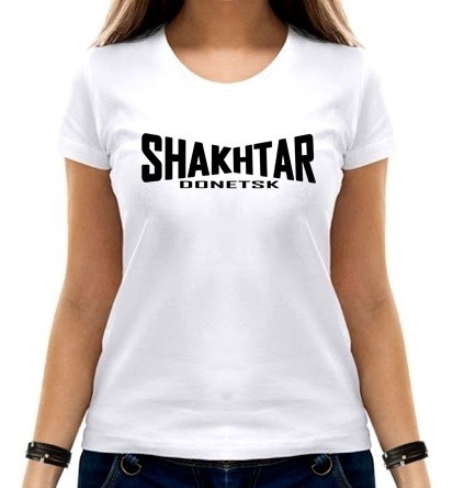 

Футболка женская Shakhtar Donetsk  белая, Футболка женская Shakhtar Donetsk M белая