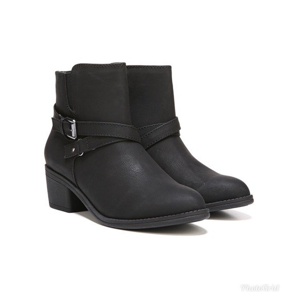 

Ботинки Life Stride Ionic из черного нубука f4728s1001 36.5р.(стелька прибл. 22 см )