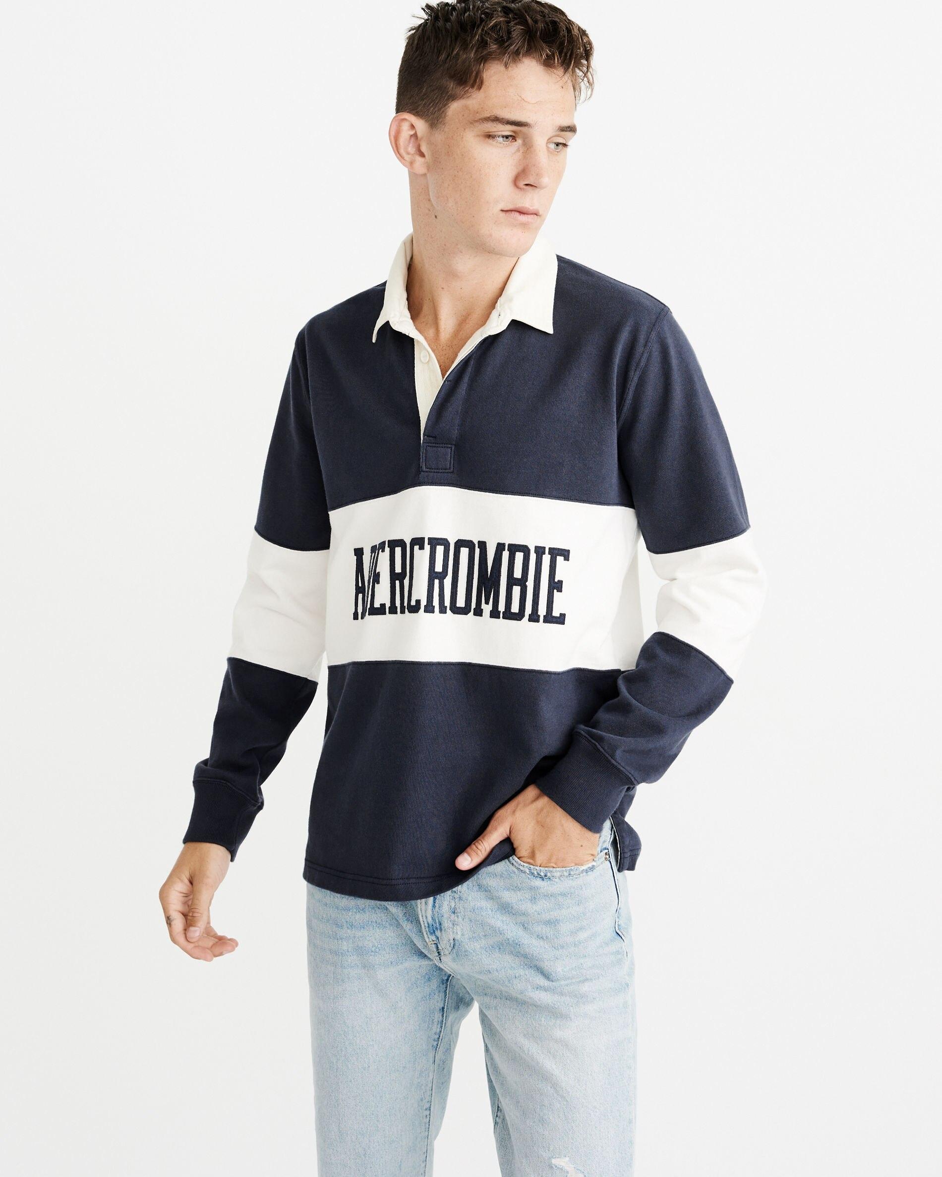 

Кофта мужская - кофта Abercrombie & Fitch AF5187M XL Темно-синий