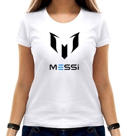 

Футболка женская Lionel Messi  белая, Футболка женская Lionel Messi M белая