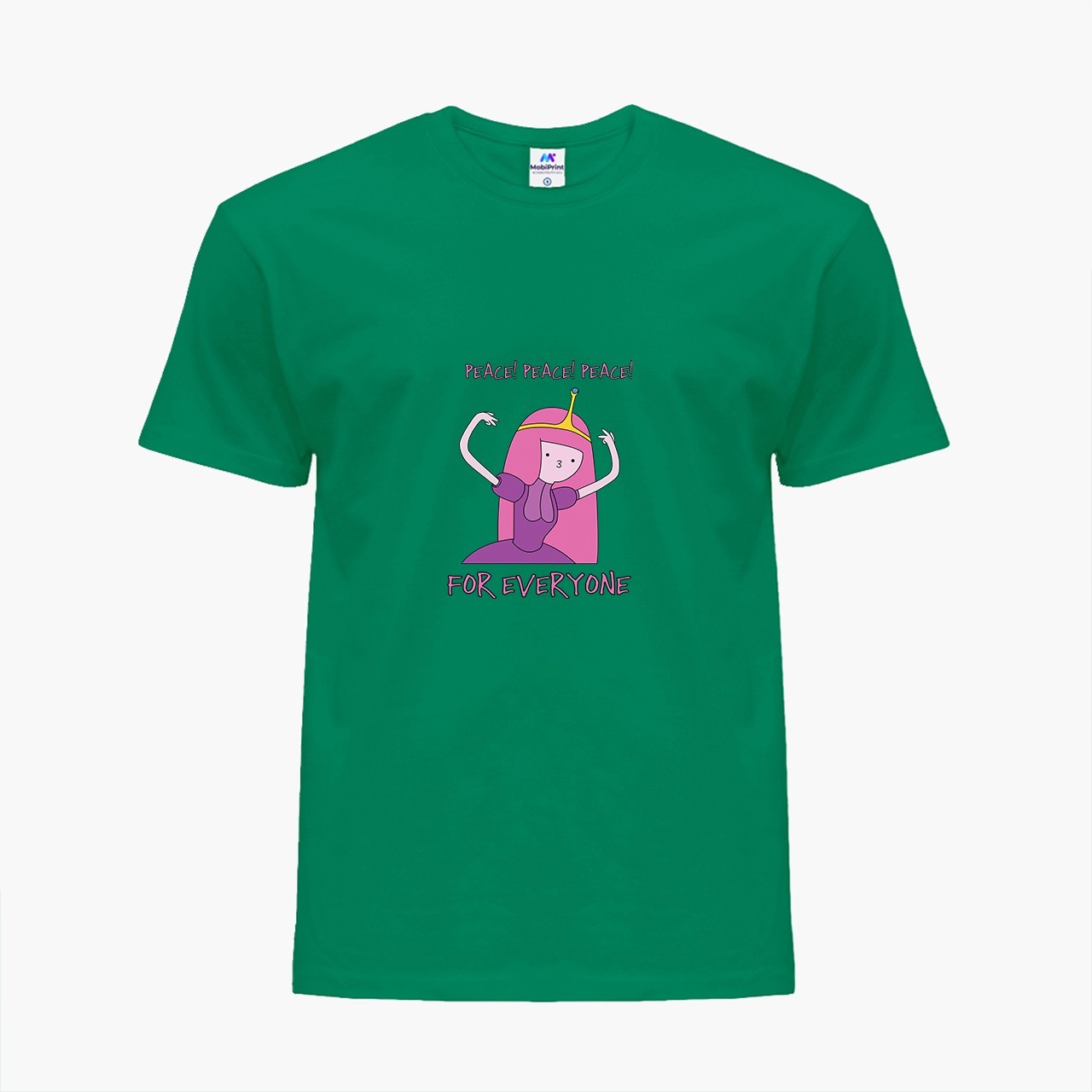 

Детская футболка Время приключений Принцесса пупырка (Adventure Time Lumpy Space Princess) (25186-1576) 134-140 см Хлопок Зеленый