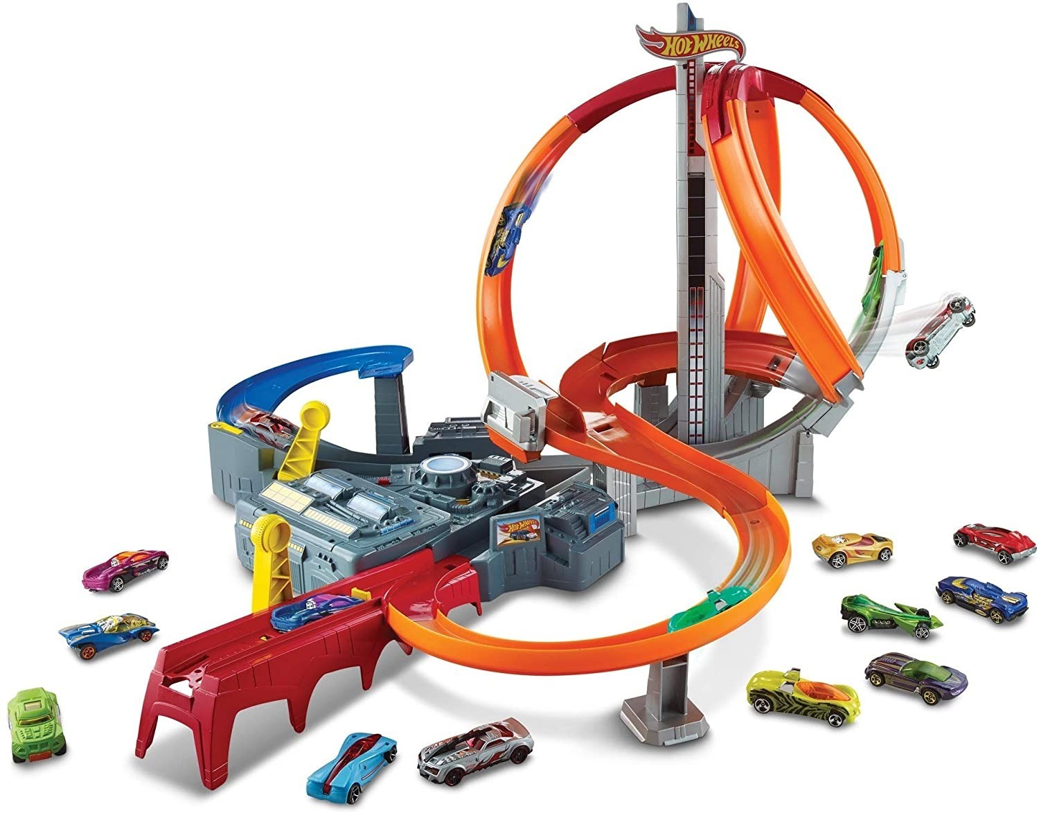 

Трек Hot Wheels Хот Вилс мощный вихрь Hot Wheels Spin Storm Track Set (CDL45)