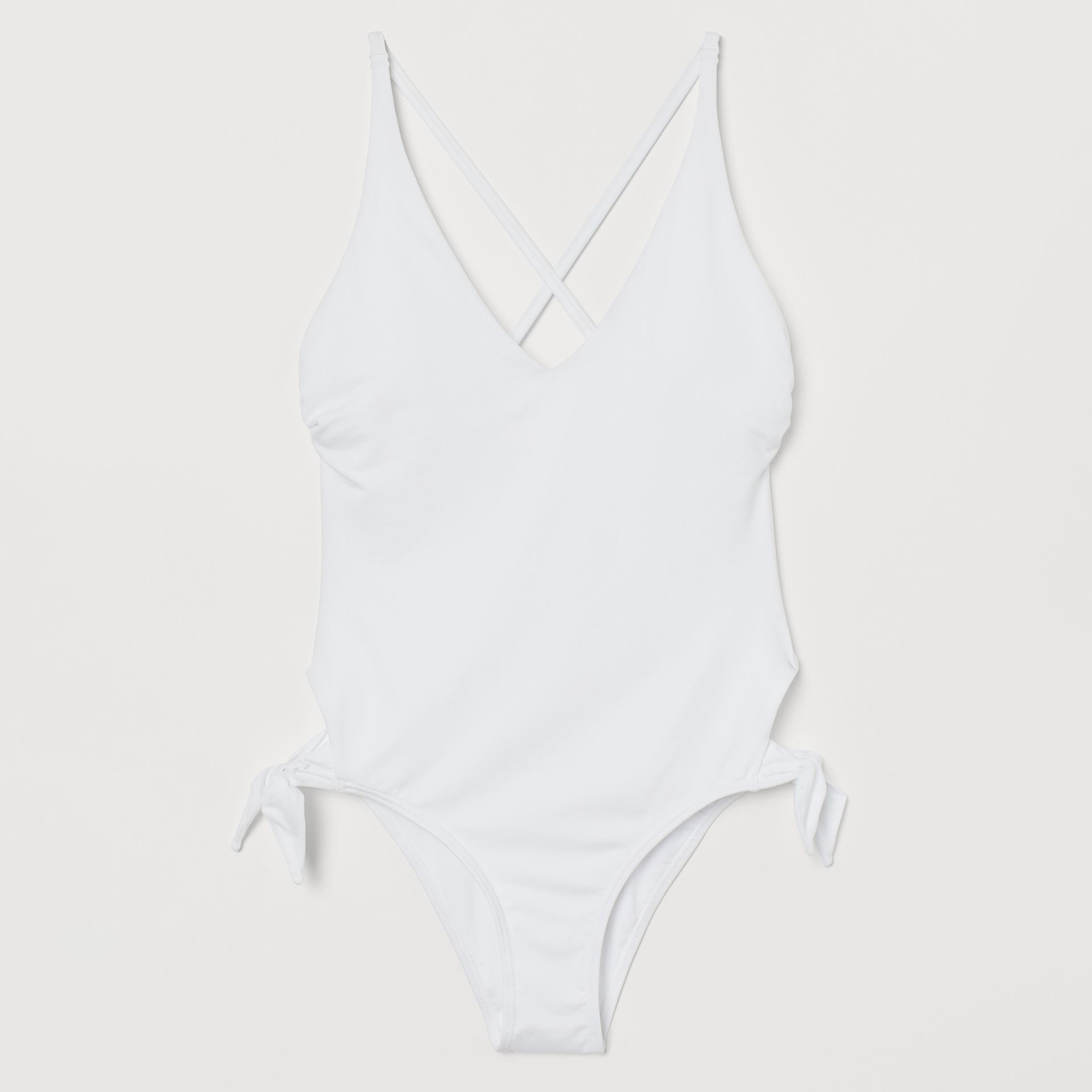 

Купальник слитный женский H&M zh0779650 44 Белый