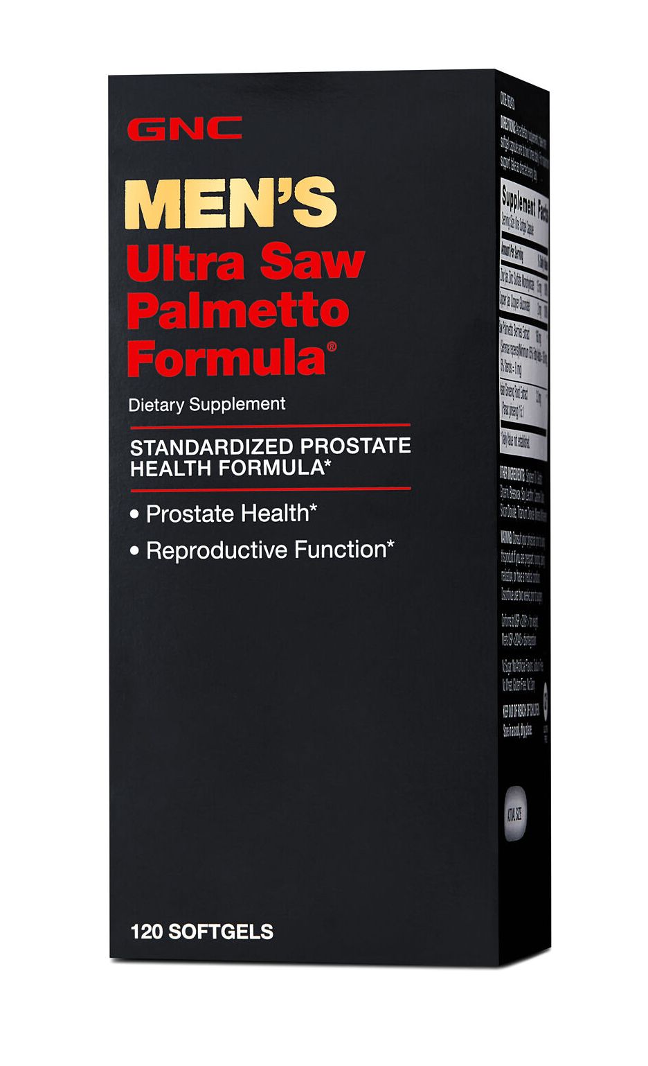 

Тестостероновый бустер GNC Men's Ultra Saw Palmetto Formula 120 капсул (4384303373)