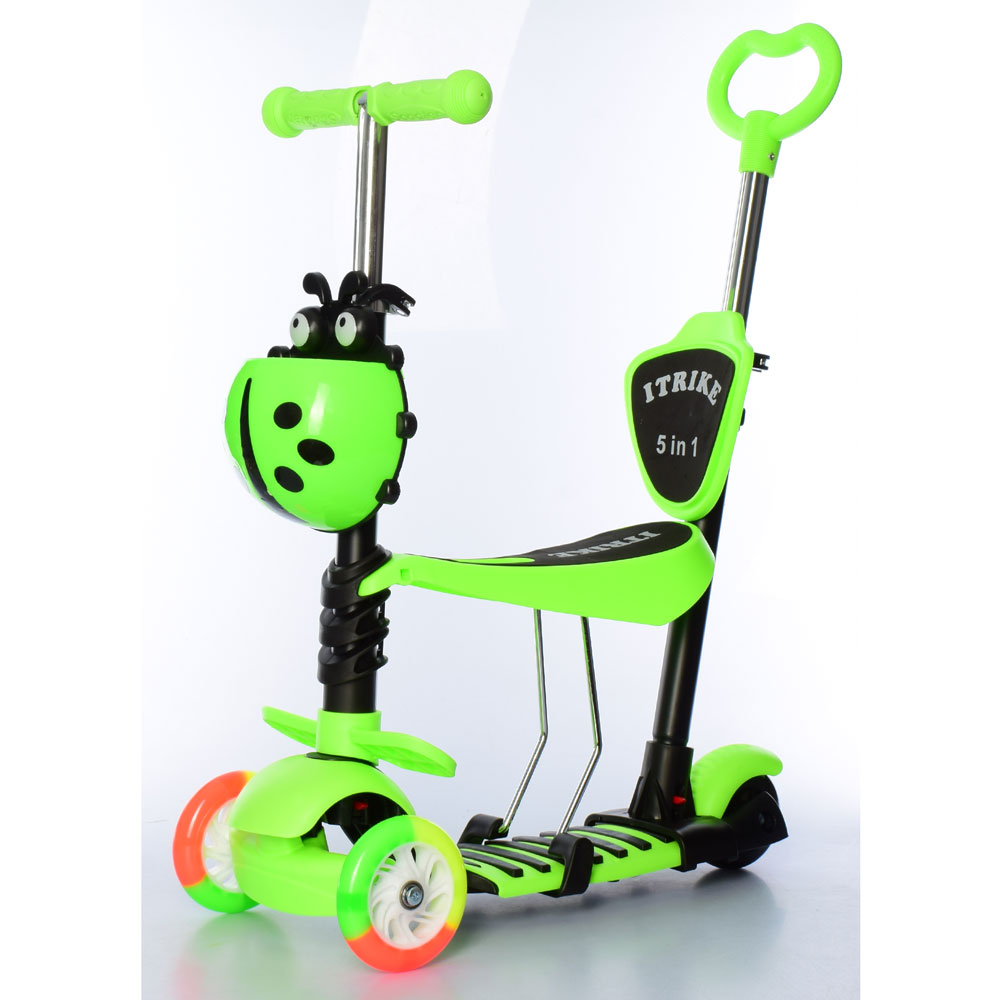 

Самокат 5 в 1 iTrike JR 3-026-C-GR Green (JR 3-026-C)