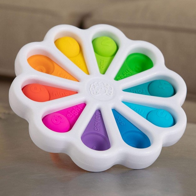 

Развивающая детская игрушка Pop It Fidget антистресс, Simple Dimple Цветок, поп ит