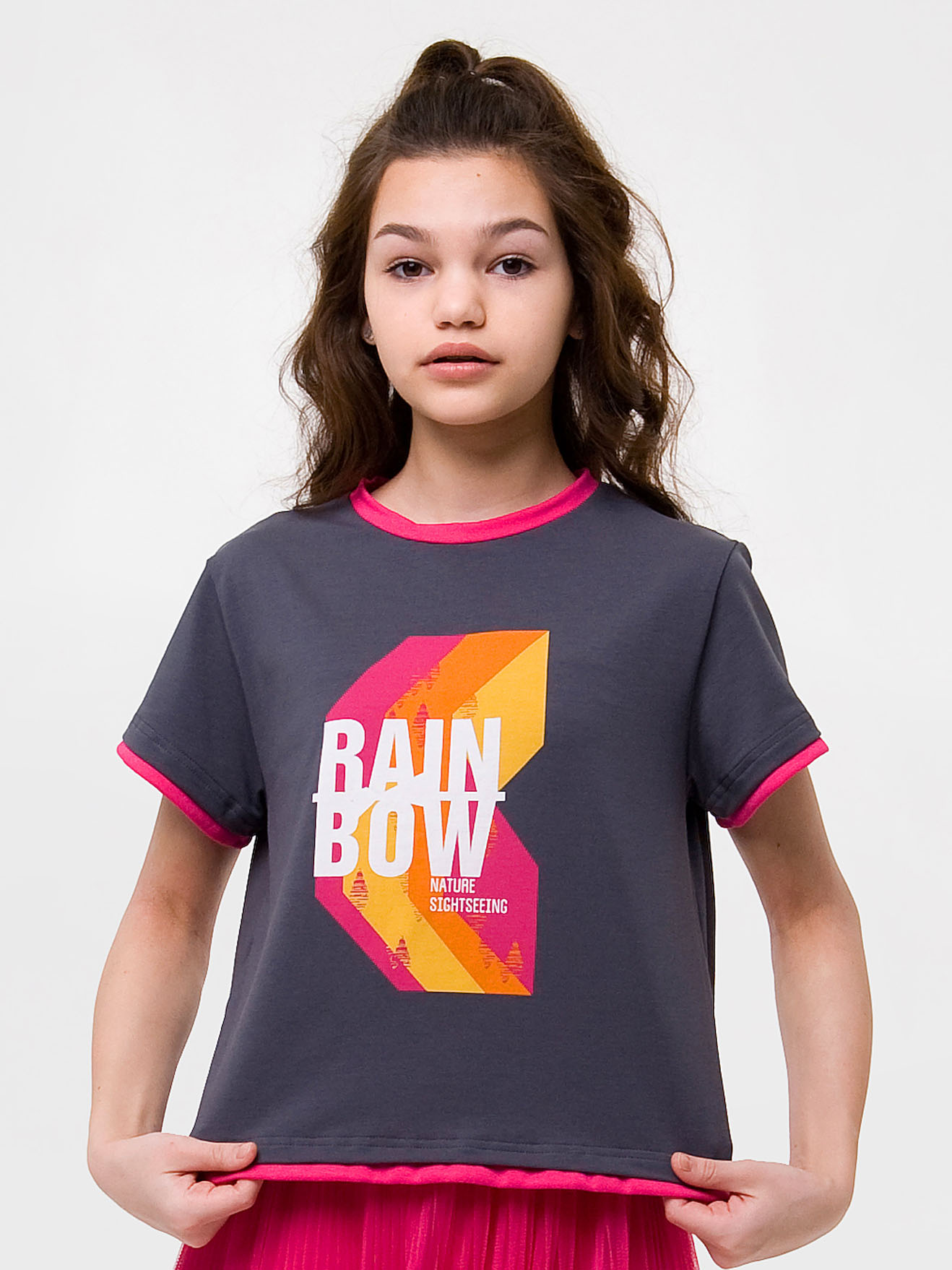 

Футболка к.р. Smil 164 Графитовый 110648