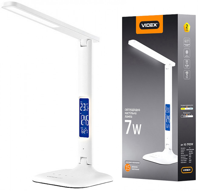 

Светодиодная лампа с сенсорным управлением Videx 7W 3000-5500K 220V (VL-TF05W)