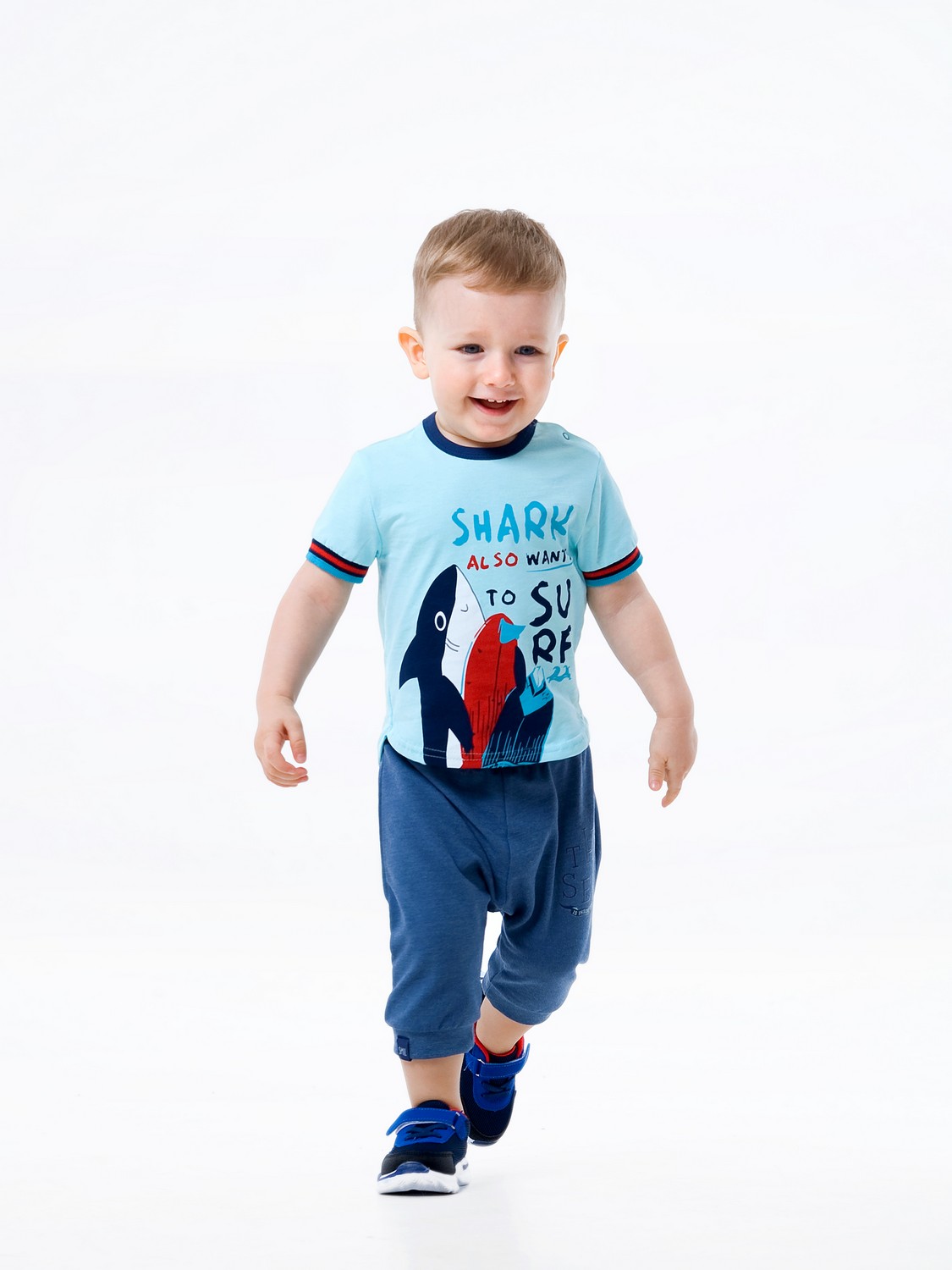 

Футболка к.р. Smil 80 Св.бирюзовый 110591