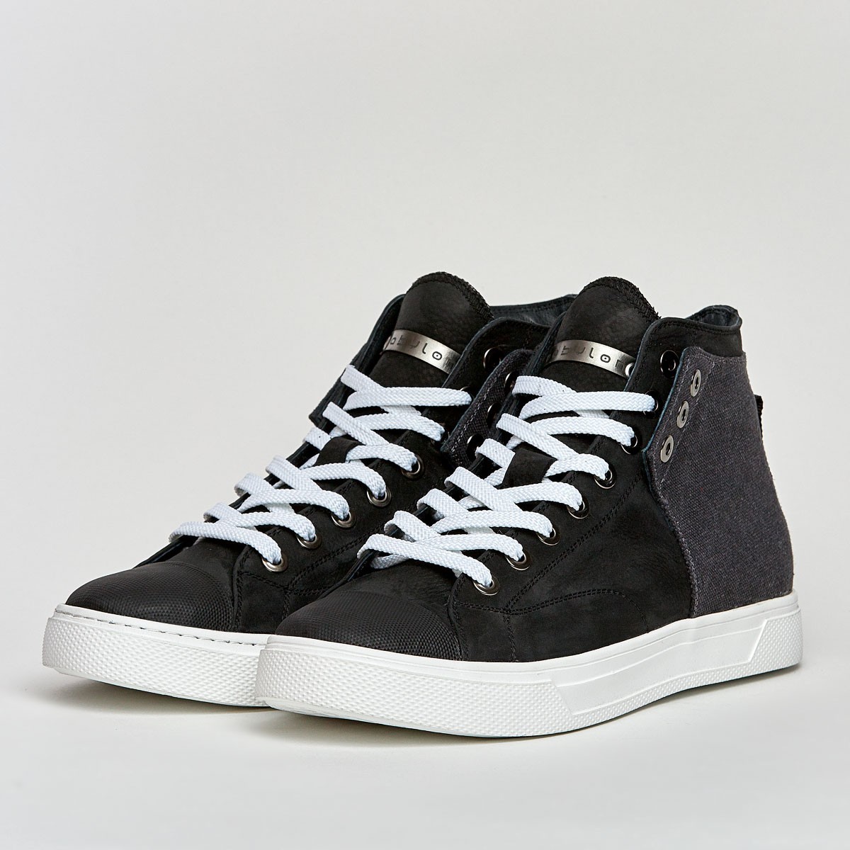 

Кеды из джинсовой ткани Nikitskiy Shoes Major 01 43 черные