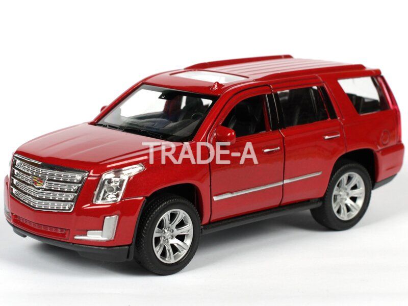 

Машинка Welly 39894 Cadillac Escalade 2017 красный