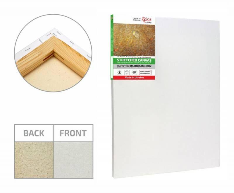 

Холст на подрамнике Rosa Gallery 25х36 см акрил мелкое зерно хлопок галер. натяжка (4823100102582)