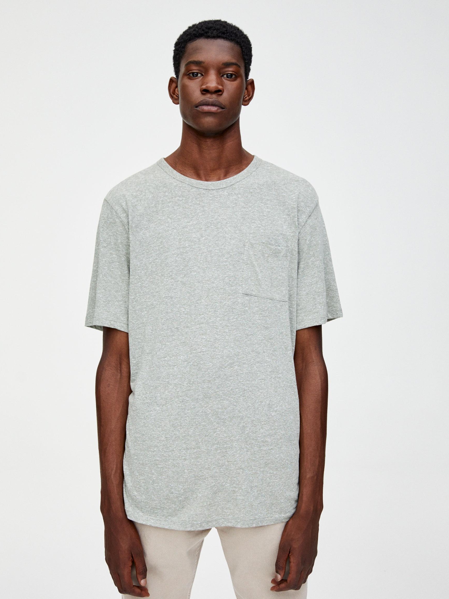 

Футболка Pull & Bear 9230/590/505-ACWO M Светло-зеленая