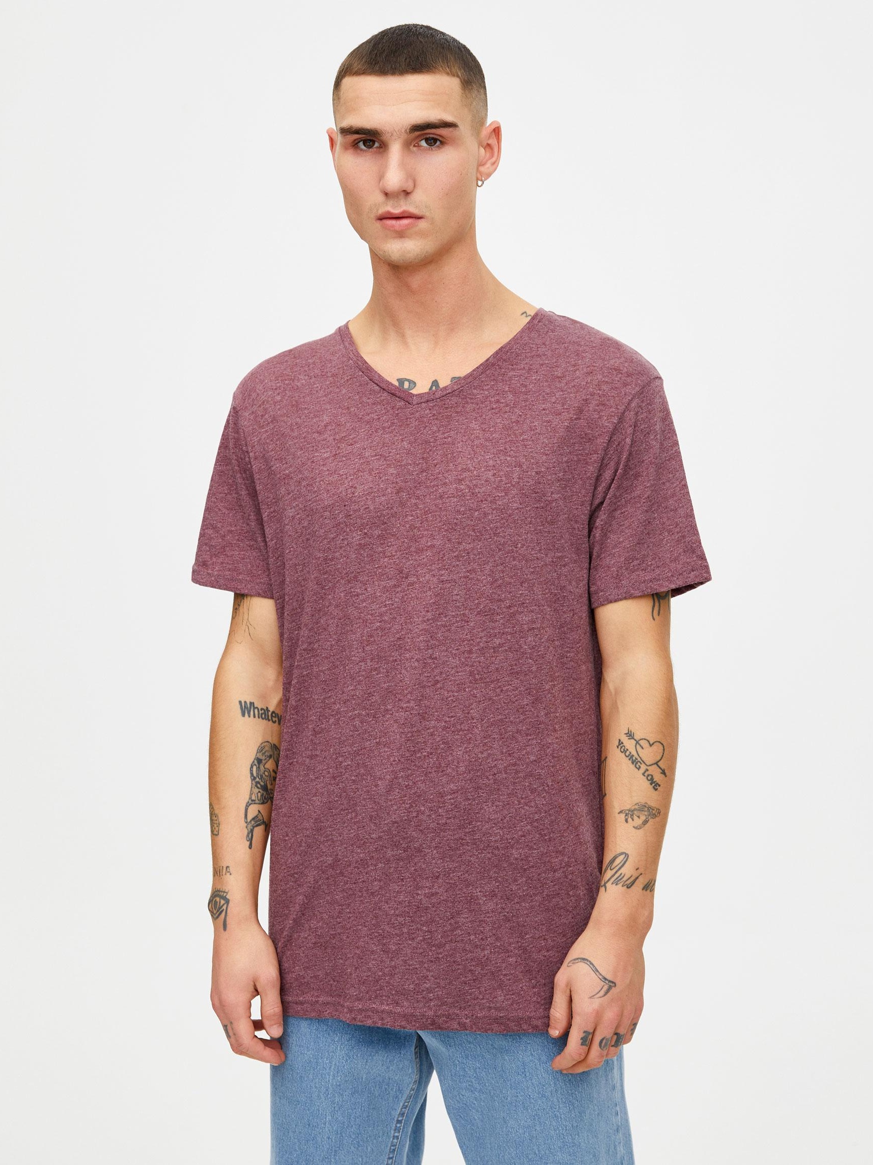 

Футболка Pull & Bear 9230/570/606-ACWY M Светло-фиолетовая