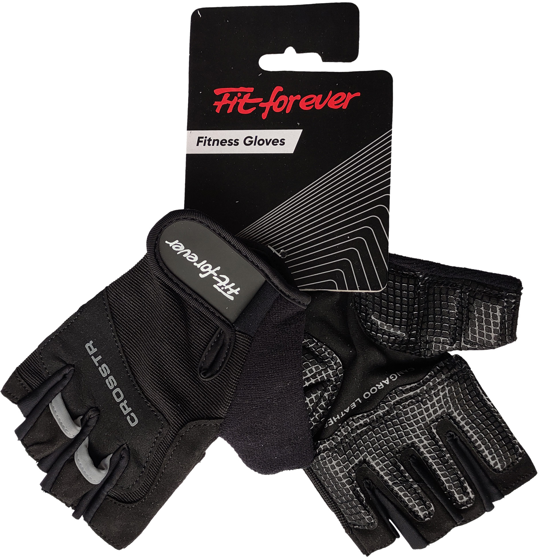 

Перчатки для фитнеса Fit forever Cross S Черные (AI-04-1262-C_S)