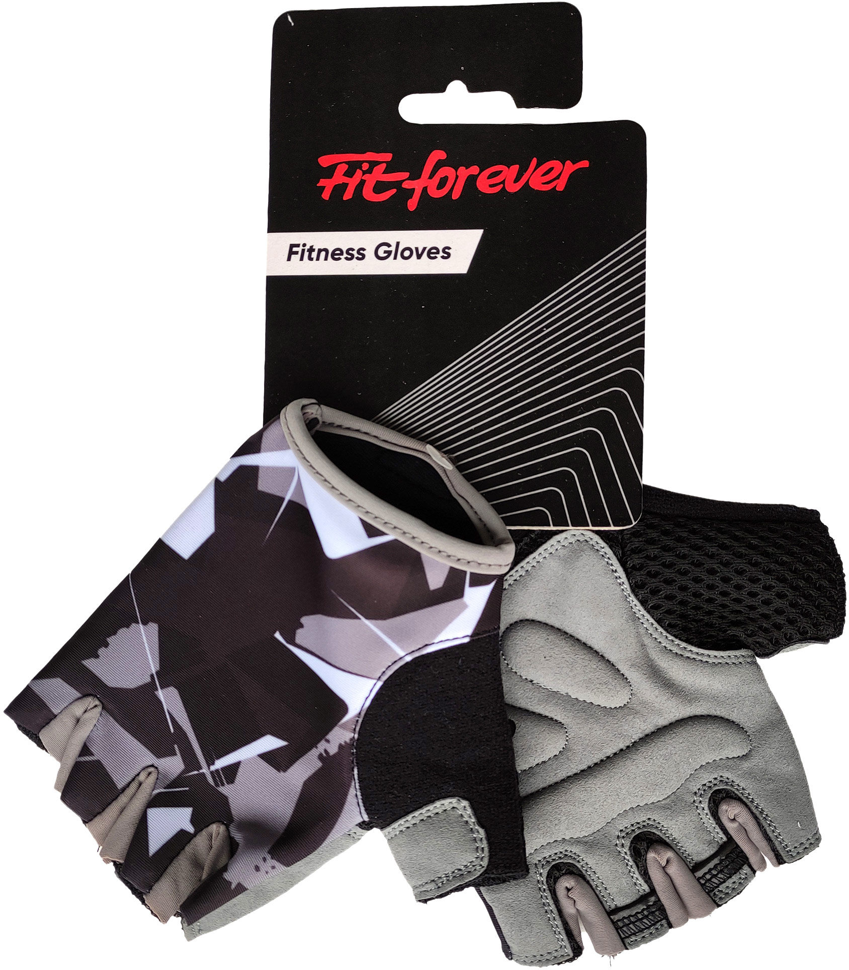 

Перчатки для фитнеса Fit forever True Target L Черно-серые (AI-04-1439-C_L)