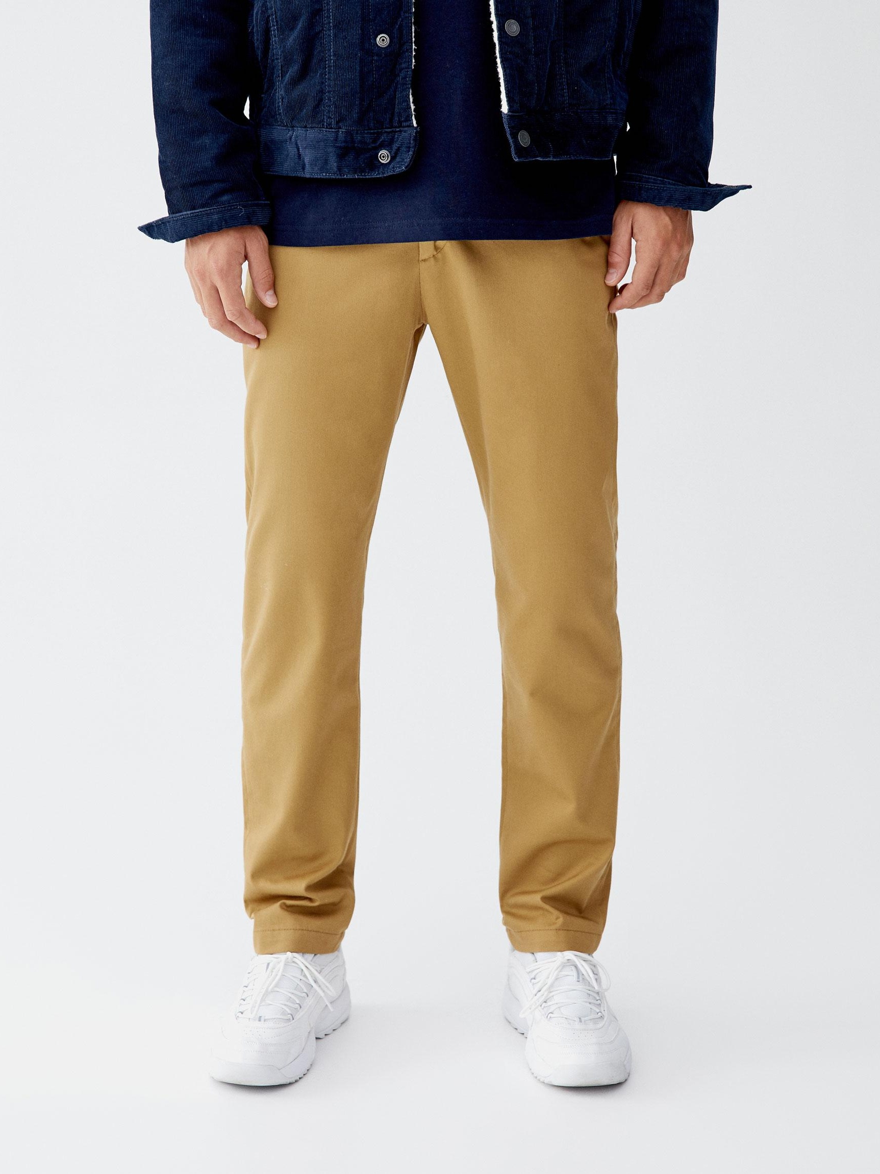 

Брюки Pull & Bear 9680/524/707-ACTQ 42 Бежевые