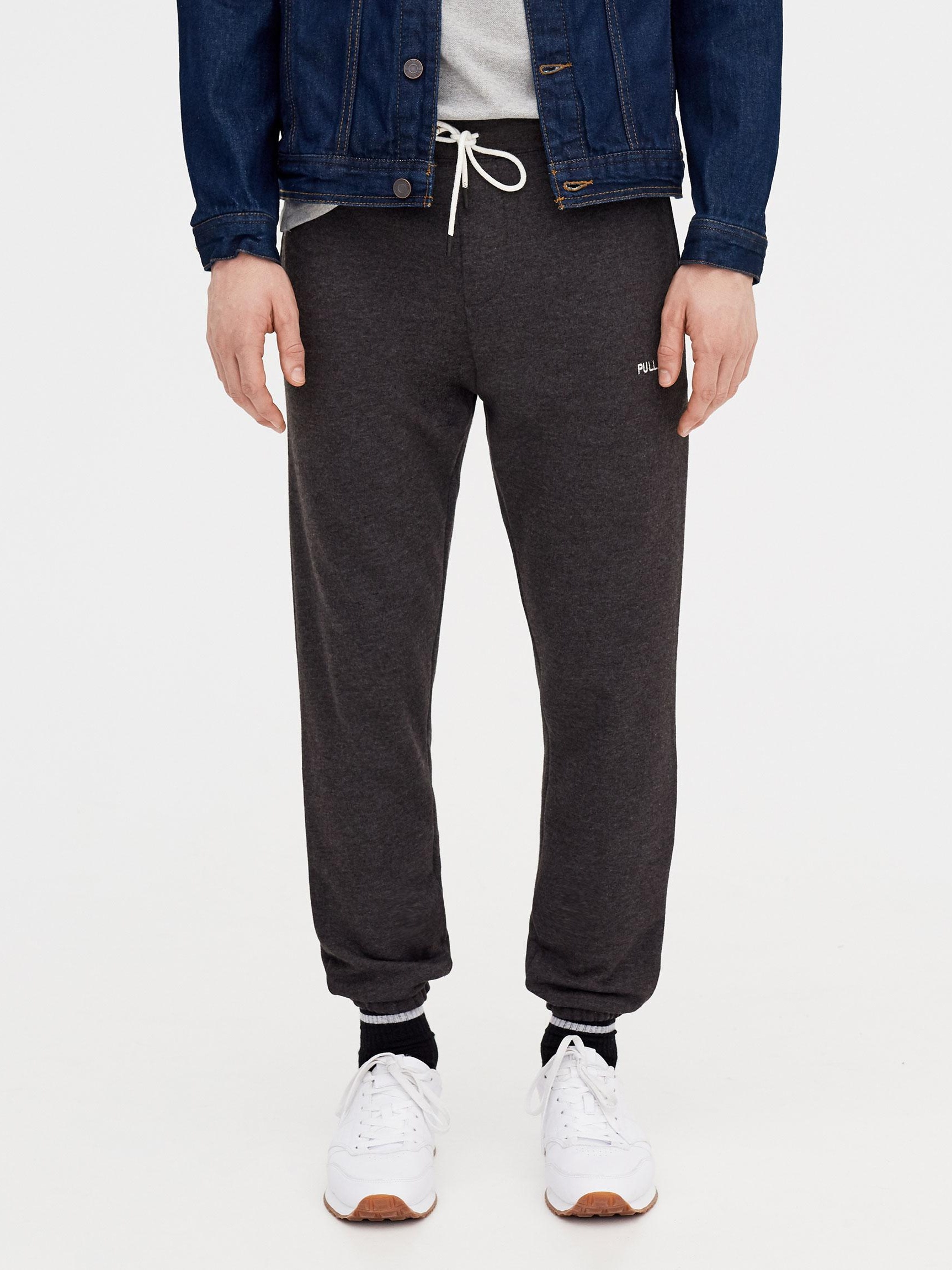 

Спортивные штаны Pull & Bear 9681/520/807-ACXW M Темно-серые