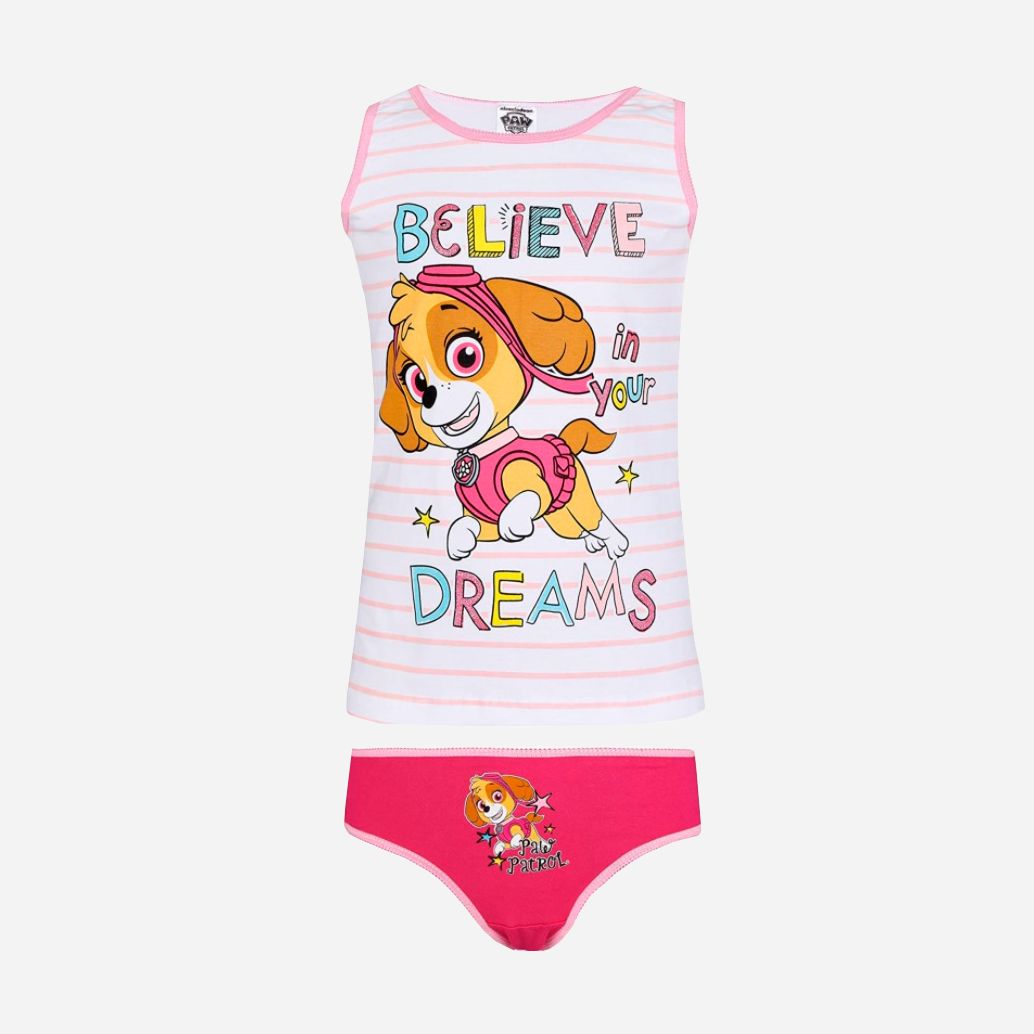 

Майка + трусы Disney 4052384219574 128 см Бело-розовые (6627000002939)