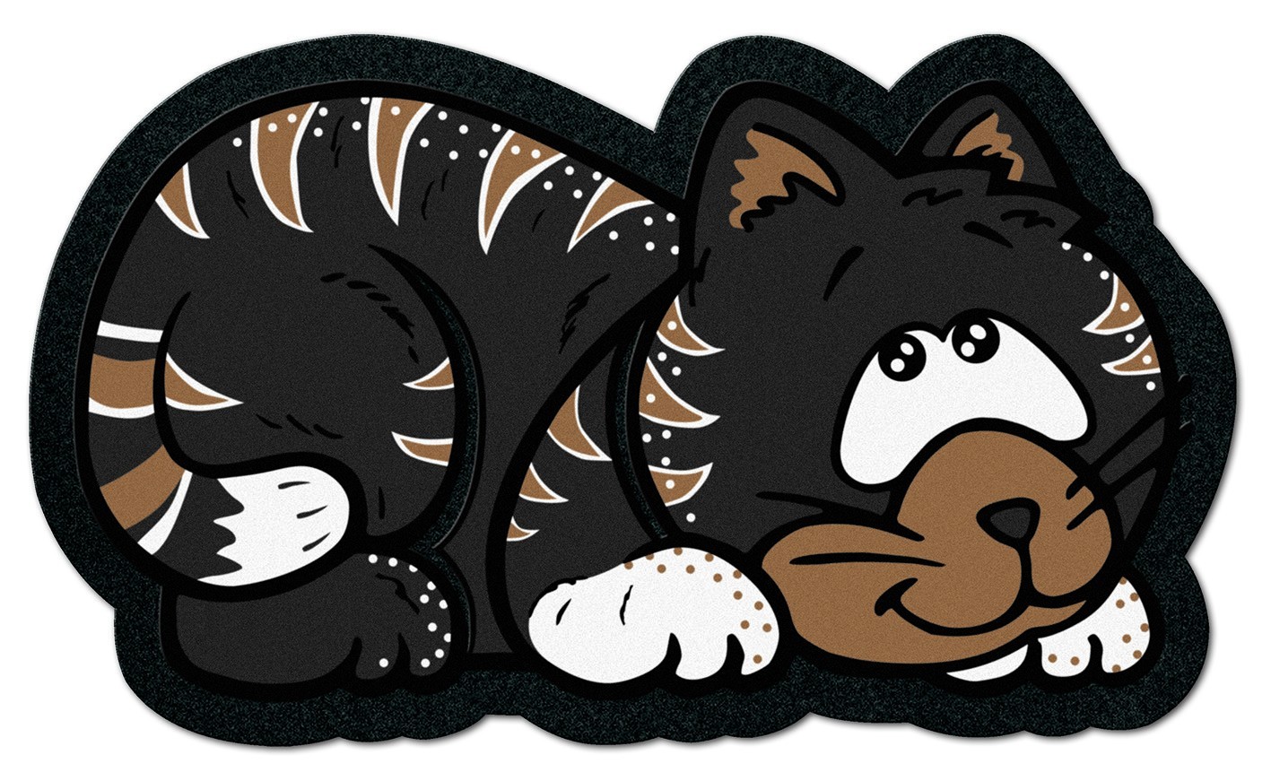 

Коврик придверный Euroflock FORMAT Gatto 40х68