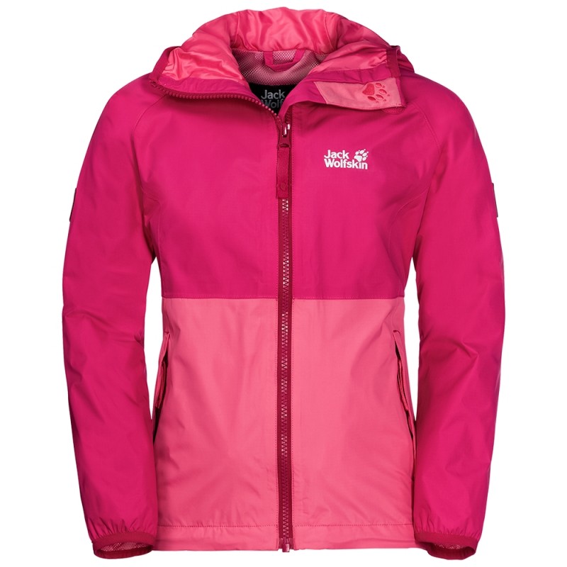 

Ветровка Rainy Days Girls Jack Wolfskin 1604824-2145 128 Розовый