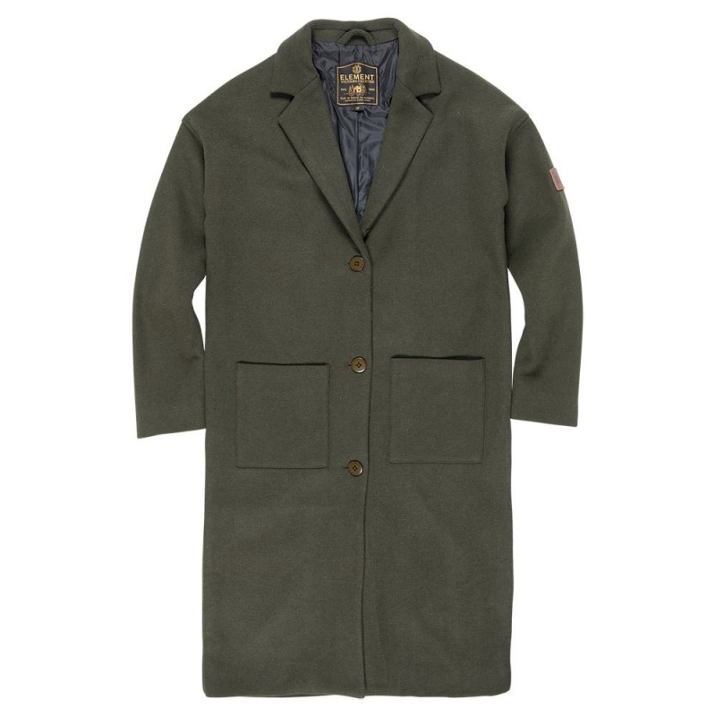 

Полупальто BONNIE COAT Element Q3JKA7-176 M Зеленый