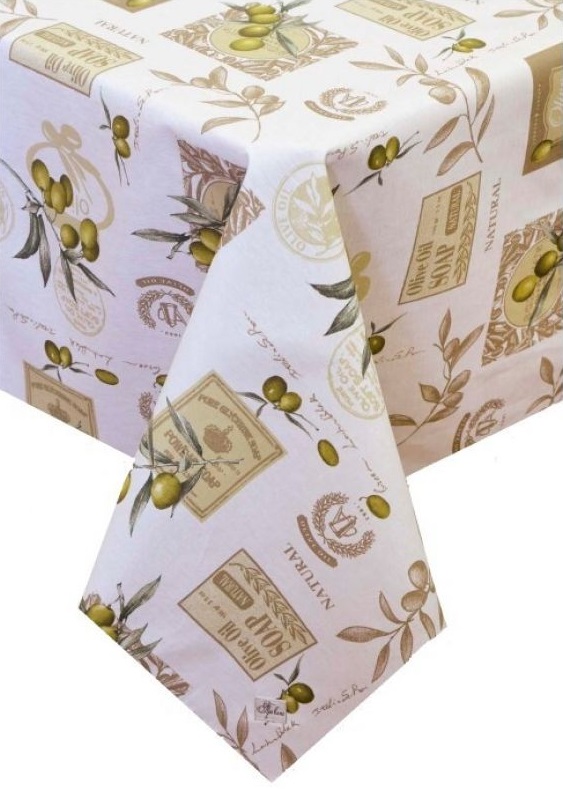 

Скатерть Прованс Simfoni Оливка 120х136 см
