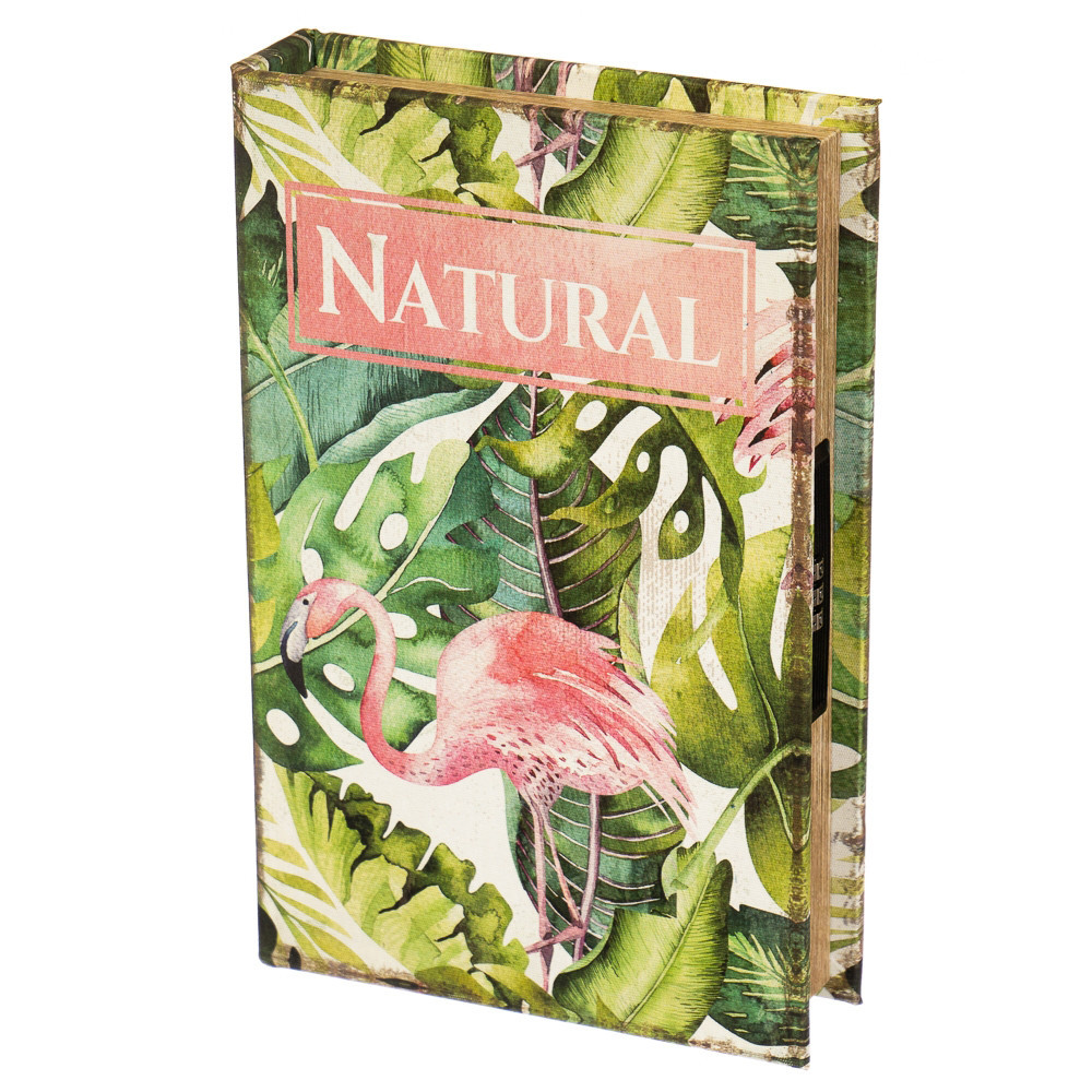 

Книга-сейф на кодовом замке "Фламинго" 26*17*5 см (0001-005)