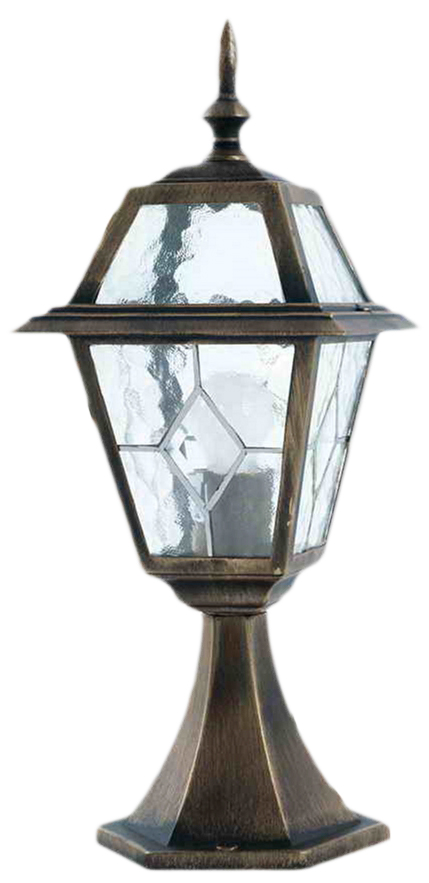 

Уличный светильник Lusterlicht QMT 1364-A Faro I старое золото (LUST-46308)