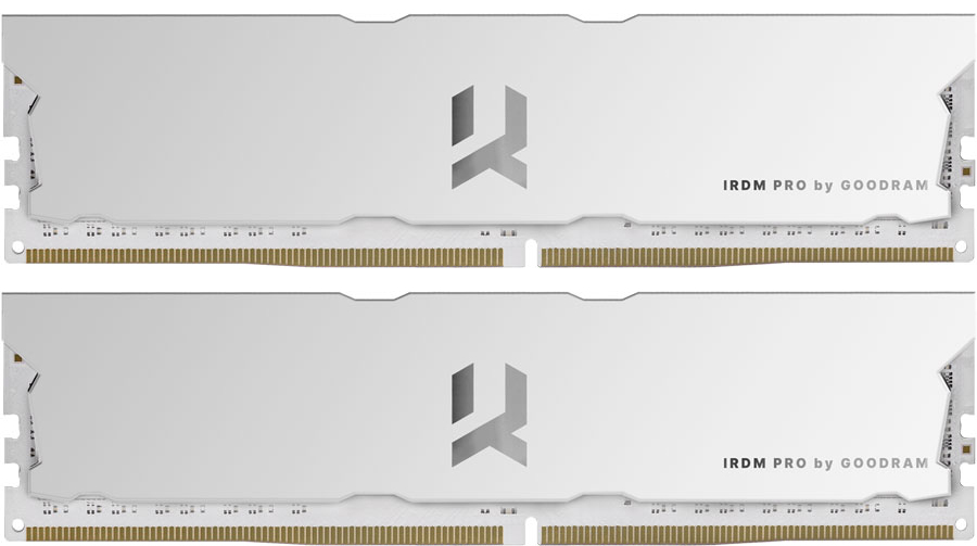 

Оперативная память Goodram DDR4-3600 16384MB PC4-28800 (Kit of 2x8192) IRDM Pro Hollow White (IRP-W3600D4V64L17S/16GDC)