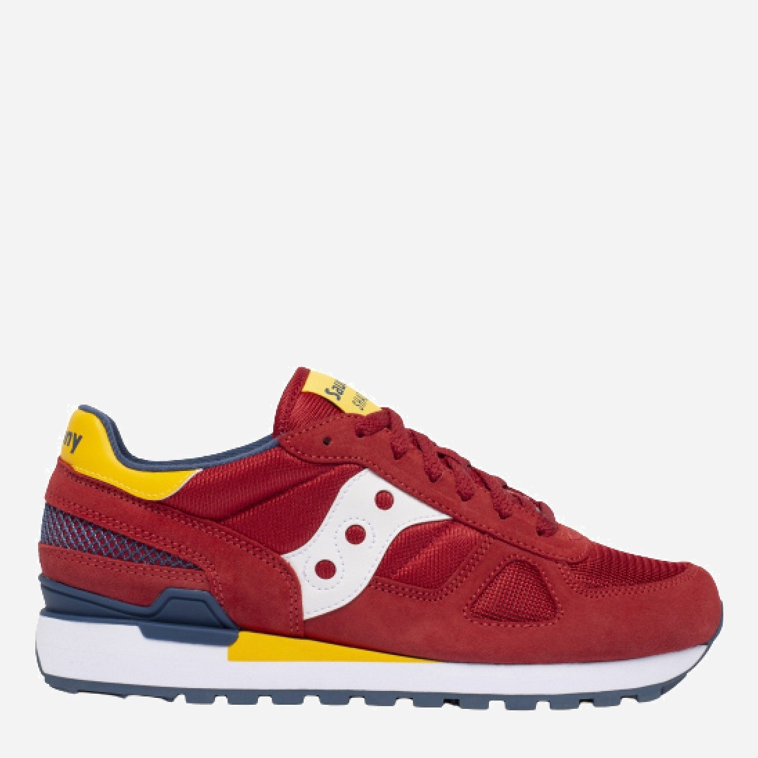 

Кроссовки Saucony Shadow Original 2108-774S 42 (8.5) 26.5 см Красные с желтым и голубым