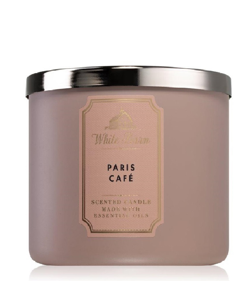 

Свеча ароматизированная PARIS CAFE Bath & Body Works BBW0086W 411 г Бежевый