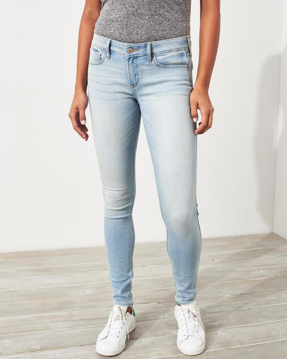 

Джинсы Super Skinny Hollister HC7416W 25/32 Голубой