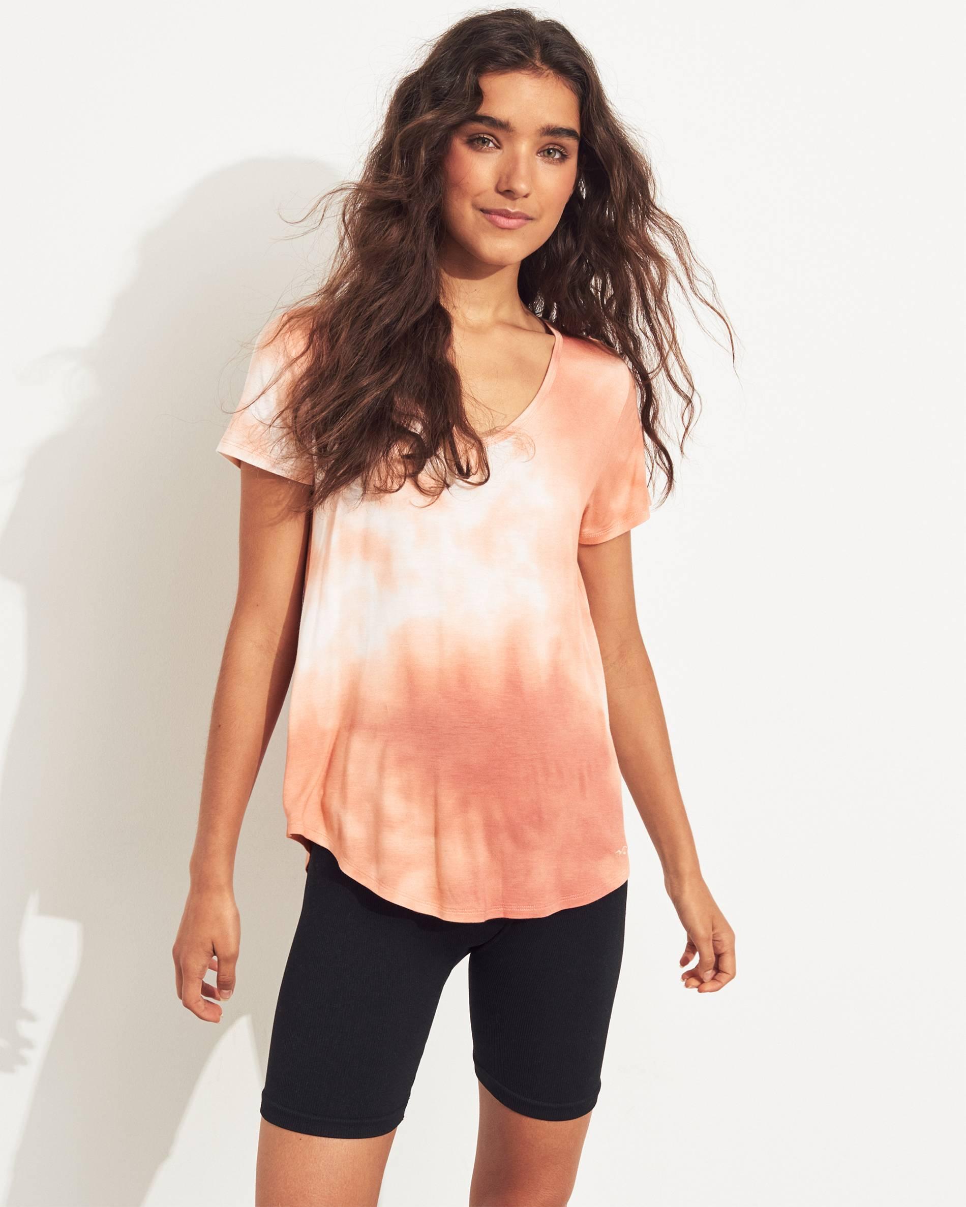 

Футболка Hollister HC7395W  Терракотовый, Футболка Hollister HC7395W S Терракотовый