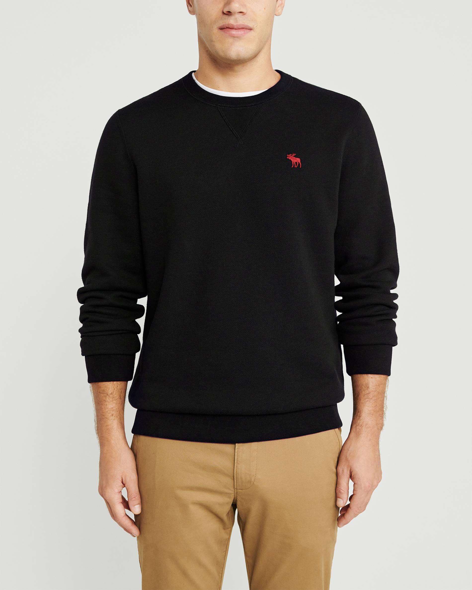 

Свитшот мужской - свитшот Abercrombie & Fitch AF7129M M Черный