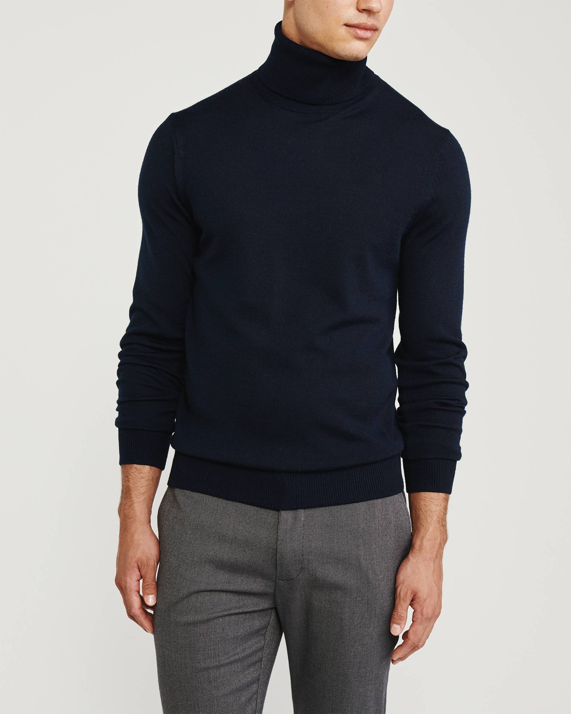 

Свитер мужской - свитер Abercrombie & Fitch AF6038M XL Темно-синий
